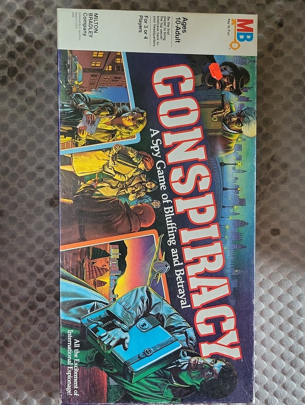 Conspiracy Board Game - Blue Box